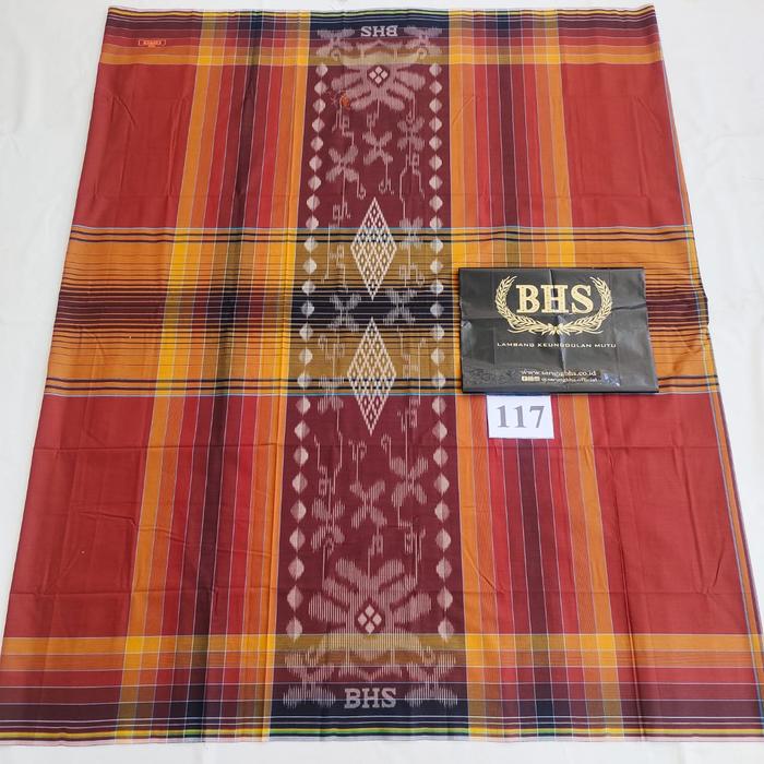 SARUNG BRAND BHS COSMO AFKIR COPPER PUTIH COKLAT BIRU HIJAU MERAH KOTAK LIRIS KUNING