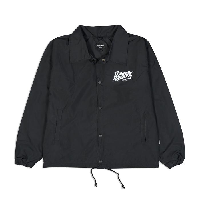 JACKET PARASUT HEYCAPS HITAM / JACKET PARASUT