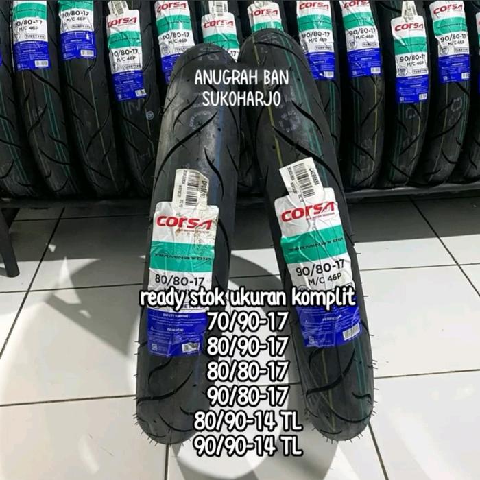 BAN CORSA TERMINATOR 90/80-17 80/90-17 80/80-17 70/90-17 80/90-14 90/90-14