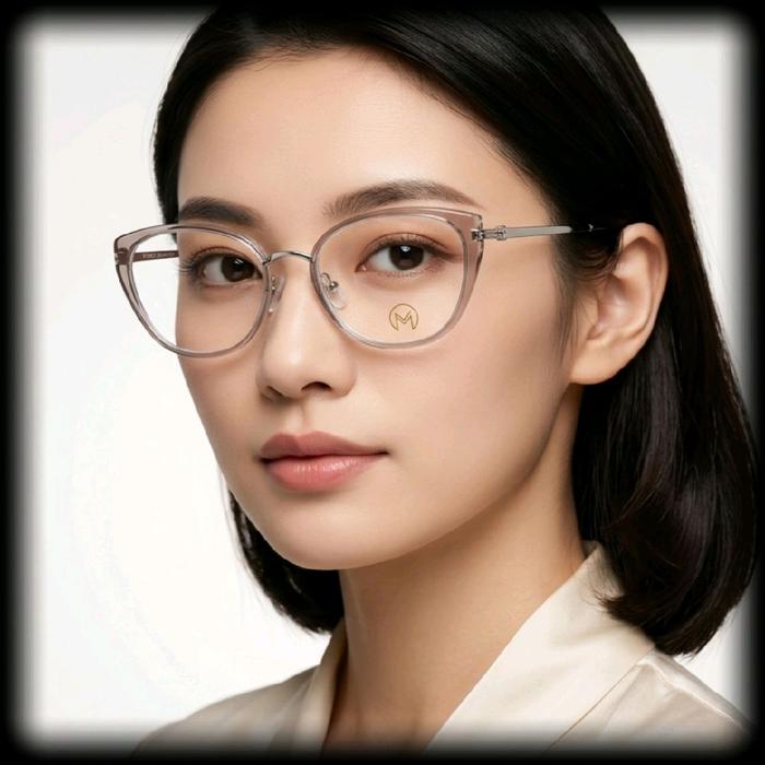 FRAME KACAMATA PLASTIK MM 2413 Model Mata Kucing CAT EYE Keren Elegan Kualitas Bagus Ringan Kuat Awe