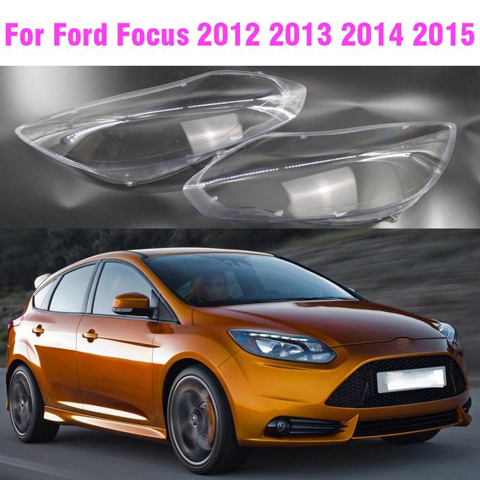 Front Headlamps Cover For Ford Focus 2012 2013 2014 2015 Transparent
