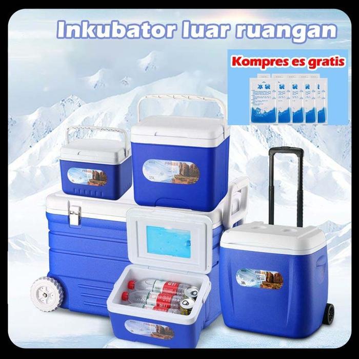 Cooler Box Roda 28Liter /26 Liter /13 Liter /8 Liter box es batu tahan lama 5 Liter Cooler Box Outdo