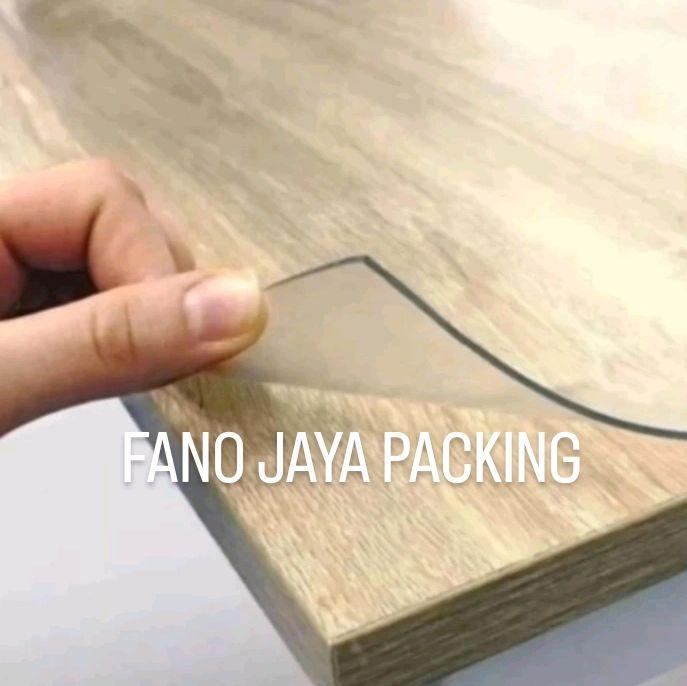 taplak meja plastik 3mm 75cm x 150cm