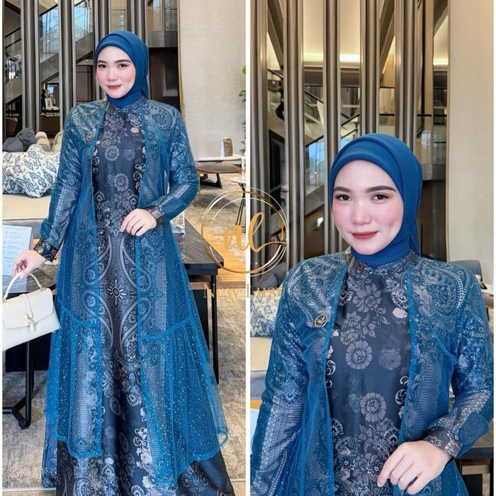 Gamis Bilqis dres newLusy collection Wanita