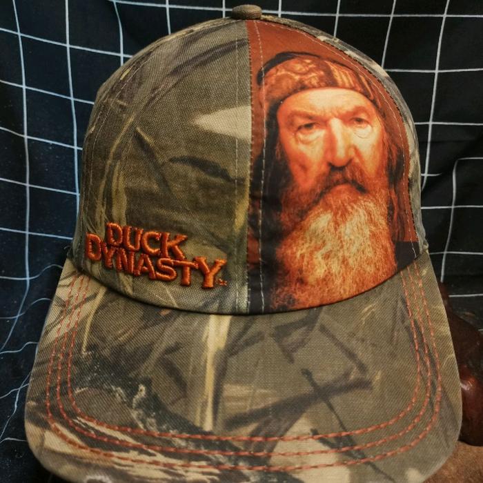 Realtree Duck Dinasty-Outdoor Cap-Size Dewasa 56-59cm Setelan Besi Capit Adjustable