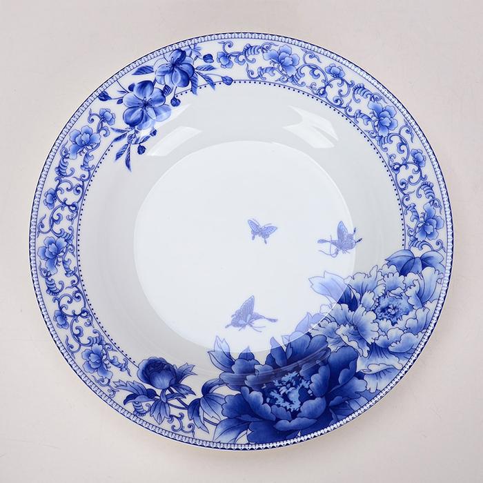 Ceramic Ware Bone China Dish Dinner Plate Small Plate Soup Plate Deep