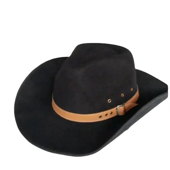 TOPI LAKEN KOBOY KEPALA KUDA MATA ITIK TALI GESPER TERKINI 100% ORIGINAL