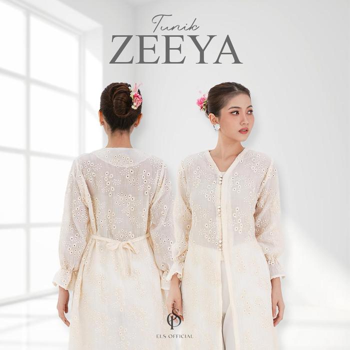 Zeeya Tunic Raya Wanita Terbaru Baju Lebaran ( Terlaris,Termurah,Kekinian )