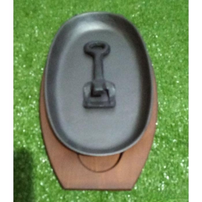 Hotplate Steak Oval Set 28 cm