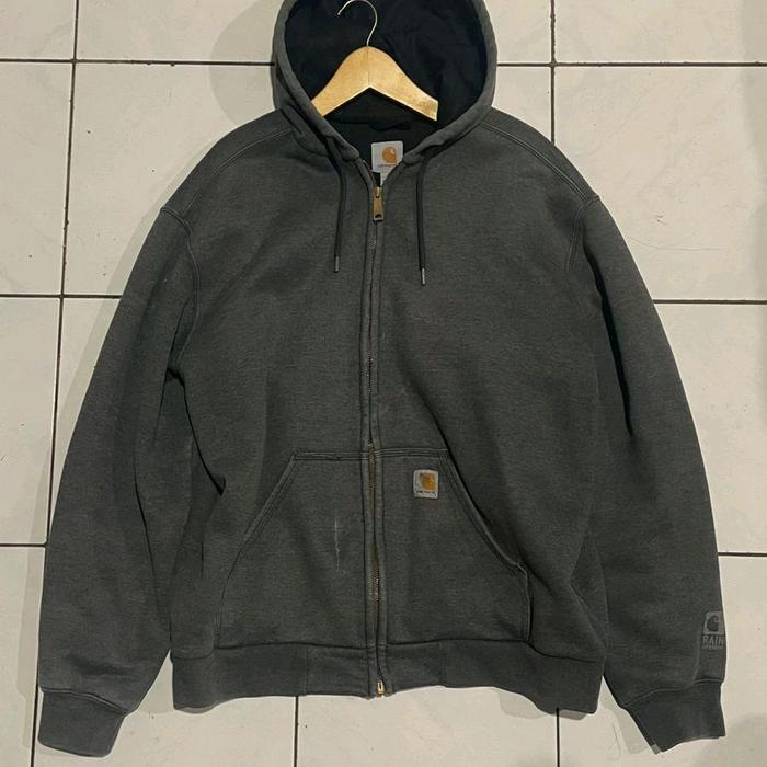 Zip hoodie carhartt not detroit canvas vintage second branded luxury