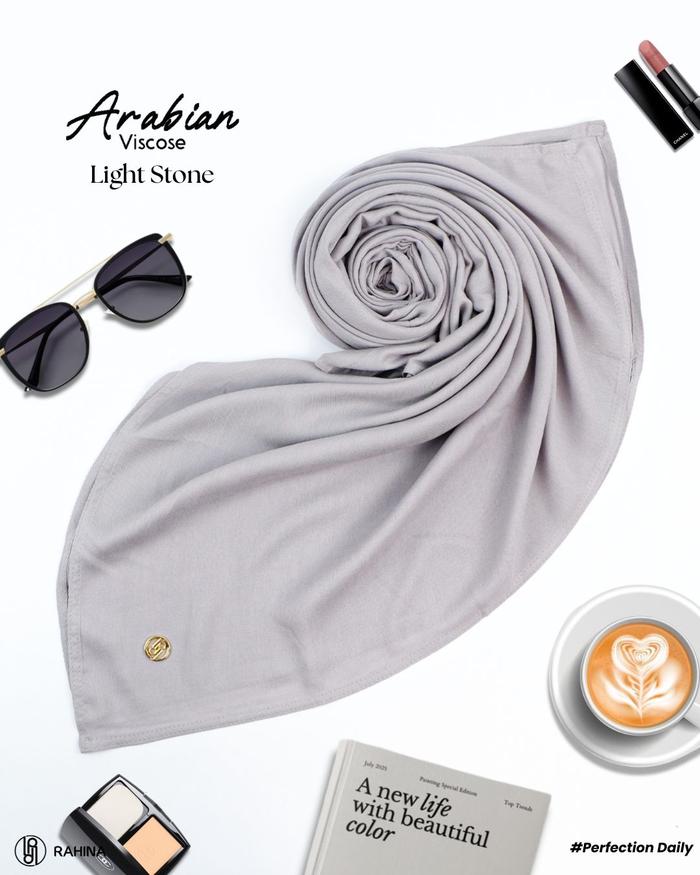 Rahina Indonesia - Arabian Shawl Viscose Hijab Pashmina Viscose Rayon by Rahina