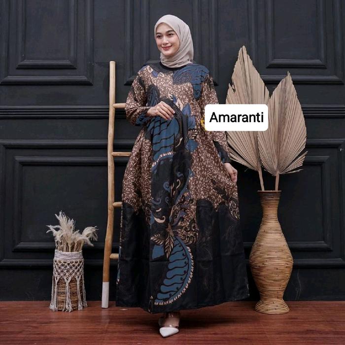 Gamis batik Gamis batik motif kekinian Gamis batik motif baru Gamis batik bb 100kg Gamis batik allsi