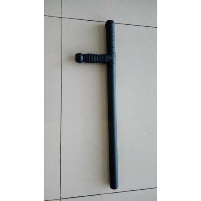 Tictac Tonfa Tongkat Satpam Pentungan Hitam (Bisa ) *