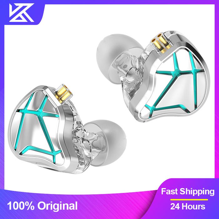 KZ ESX Metal Wired Earphone 12MM Huge Dynamic Headset With Microphone