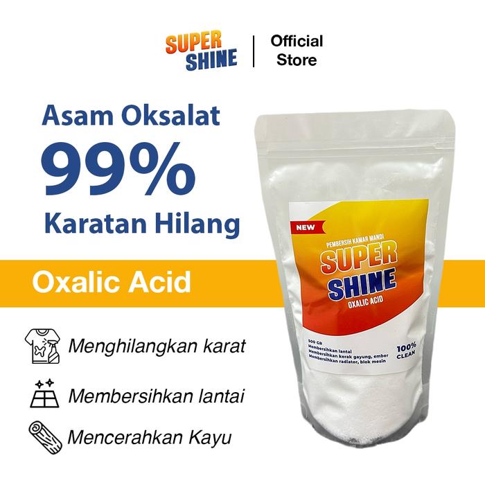 Oxalid Acid - Oxalic Acid - Pembersih Kamar Mandi Ampuh Anti Ribet Menghilangkan Noda / Asam Oksalat