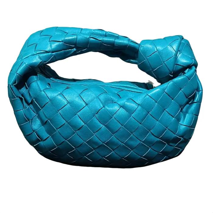 Tas branded bottega veneta mini jody emerald green preloved handcarry europe
