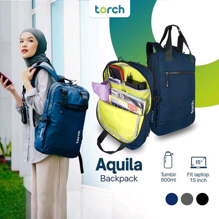 Torch Tas Ransel Punggung Travel Selempang Kompak Minimalis Stylis Modis Modern Fungsional Pria Wani