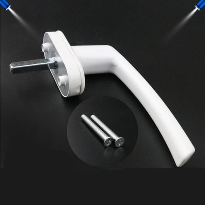Durable Zinc Alloy White Espagnolette Window Handle UPVC Casement