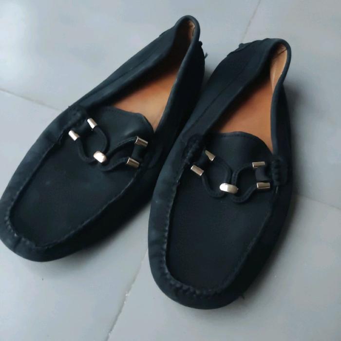 Sepatu slip on tods bekas pakai zise 40 insole 25
