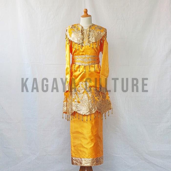 【NEW】 BAJU ADAT MINANG BORDIR CEWEK SMP ROK LILIT - BAJU TARI BORDIR ADAT MINANG SMP - BAJU KARNAVAL