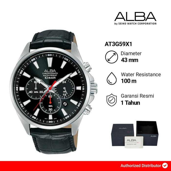 Alba Men Active Chronograph AT3G59X1 AT3G59