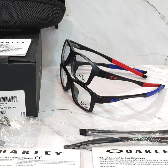 Ready Frame Original Oakley Crosslink Ox8117-0150 Dua Kaki Bingkai Ready Ya Kak