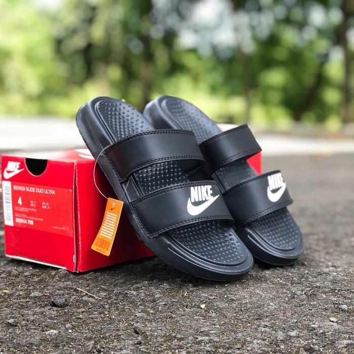 Sandal Nike Benassi Duo Ultra // Sendal Nike Slide Black Original