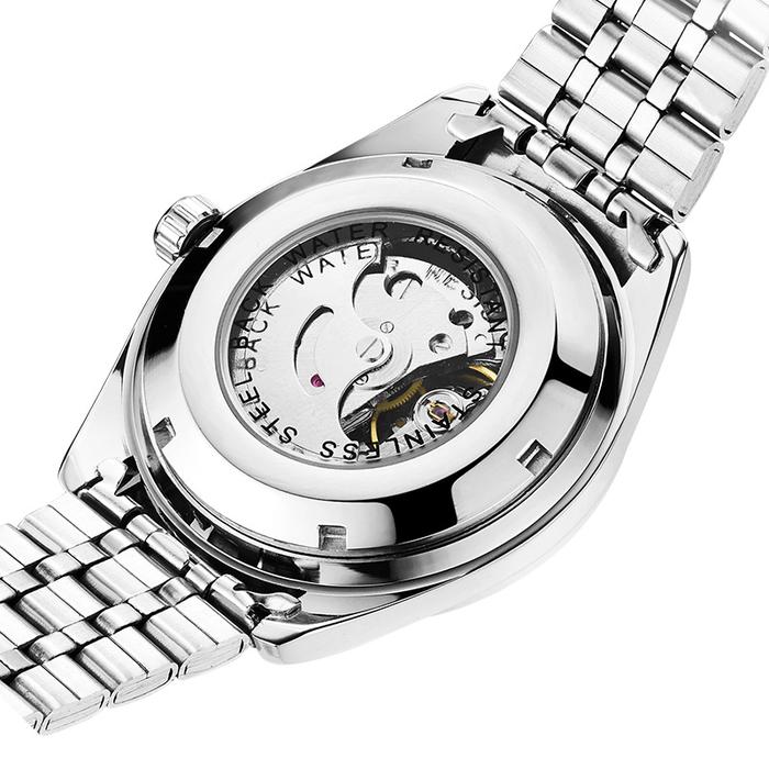 2024 FNGEEN 9001 Luxury Brand Men Watch Steel Tourbillon Skeleton Mechanical Watches Luminous Automa