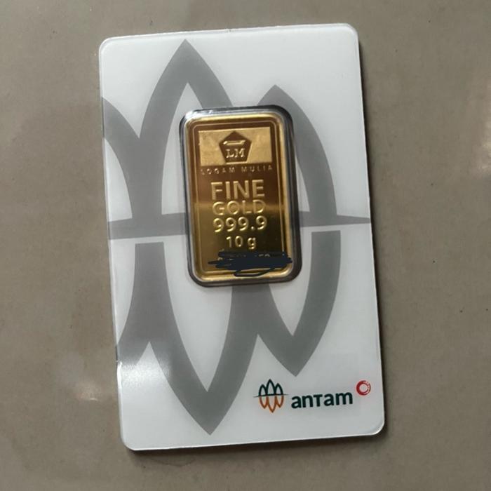 Antam 10 gr khusus cod pekanbaru 100% asli antam