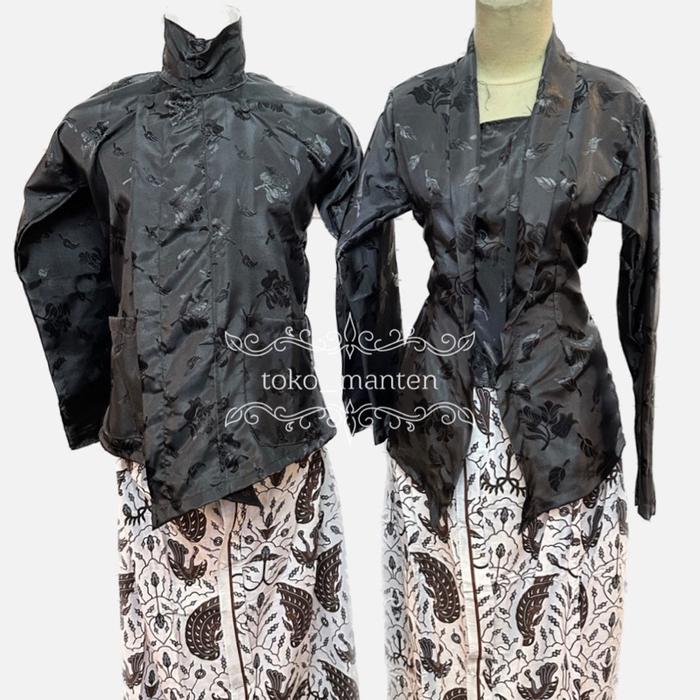 Surjan Kembang Batu / Kebaya Kembang Batu / Surjan Kebaya Couple Pasti Promo