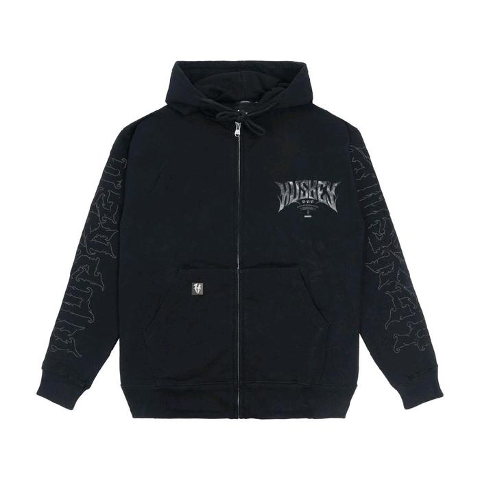 Huskey Clothing - Vivivi Blk - Hoodie Zipper - jaket Kece Keren