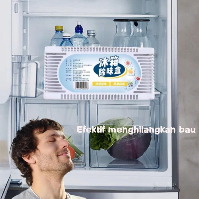 HCB Penghilang Bau Kulkas 40Gram / Anti Bau Kulkas Lemari Es / Anti Bakteri Lemari Es Kulkas / Anti