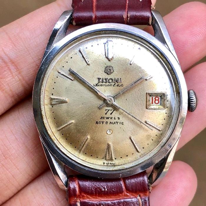 Vintage Titoni Airmaster 77J Automatic Swiss 347-345