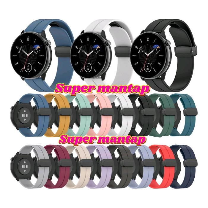 Strap Silicone Tali Magnetic Buckle Smarwatch Mibro A1/Mibro A2/Mibro Lite/Mibro Lite2/Mibro Lite3/M