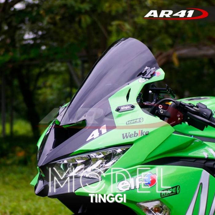 Windshield zx25r visor zx25r Kawasaki zx25r winshield zx25r tinggi MODEL TINGGI AR41