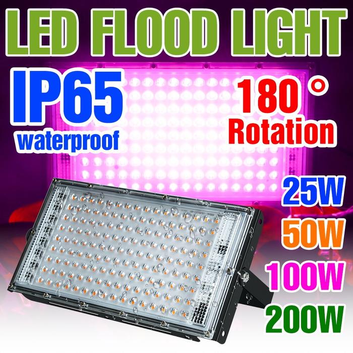 Phytolamp lampu tanaman Led, lampu tumbuh biji bunga rumah kaca,