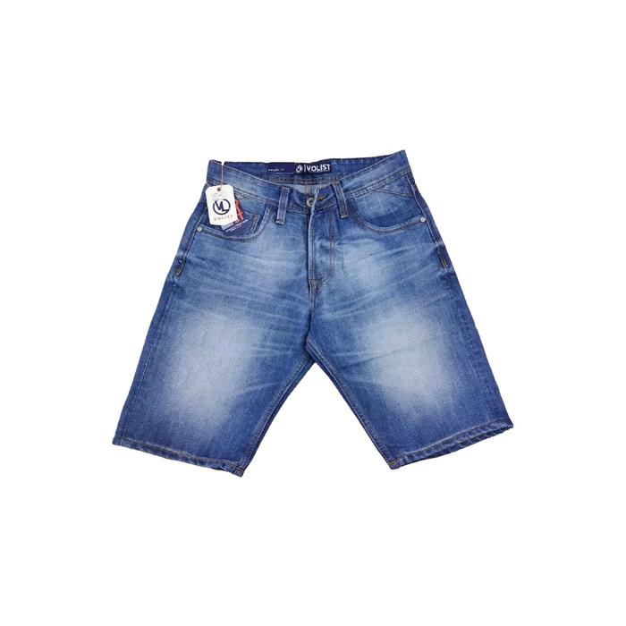 Celana pendek volist denim 33-38 Fashion Pria