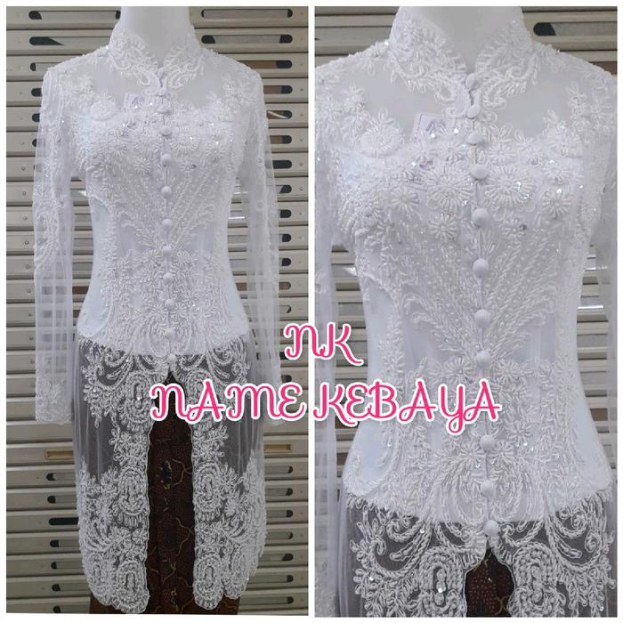 atasan kebaya akad nikah putih kebaya modern kebaya wisuda kebaya tunik kebaya kerah syanghai kebaya