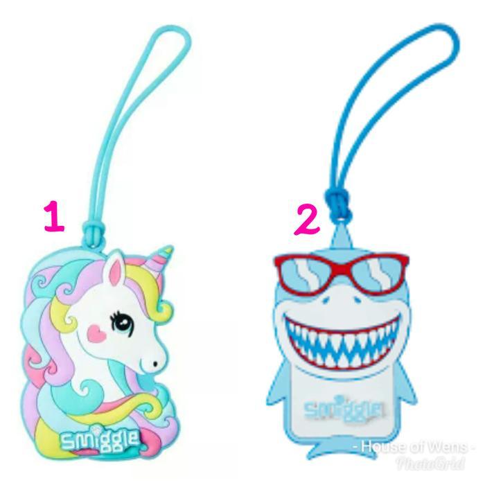 Smiggle Jet Set Bag Tag - Gantungan Tas Smiggle