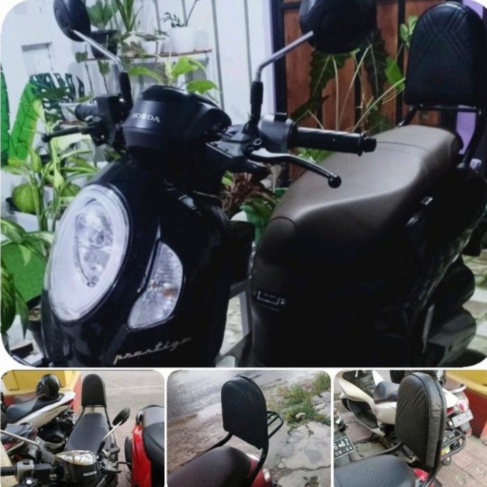 Terbaik Sandaran Jok Motor Honda Genio Scoopy Karbu Scoopy Fi New Scoopy Tahun 2010-2025 Terimakasih