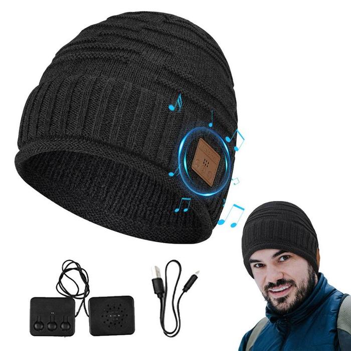 Winter Wireless Headphone Hat Stereo Wireless Earphone