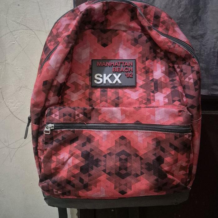 Preloved - Skechers Ransel laptop 3 kompartemen.