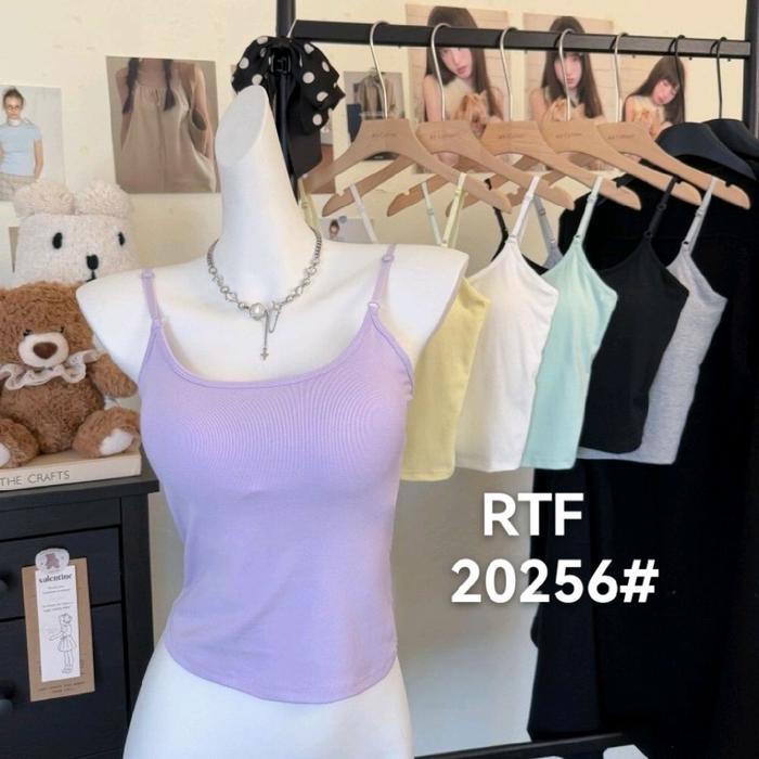 [IWY] MILKY TANKTOP (CUP BRA)
