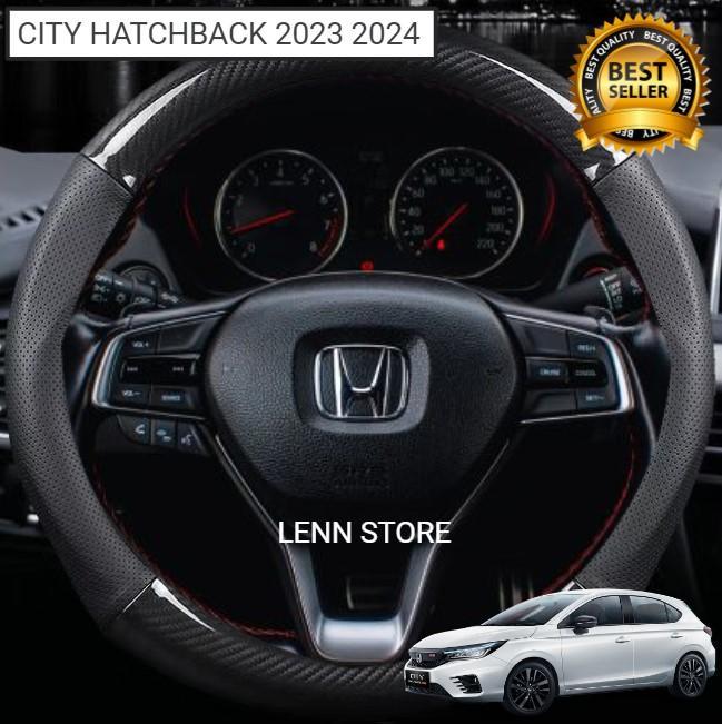 Cover Sarung Stir Carbon Honda City Hatchback 2023 2024
