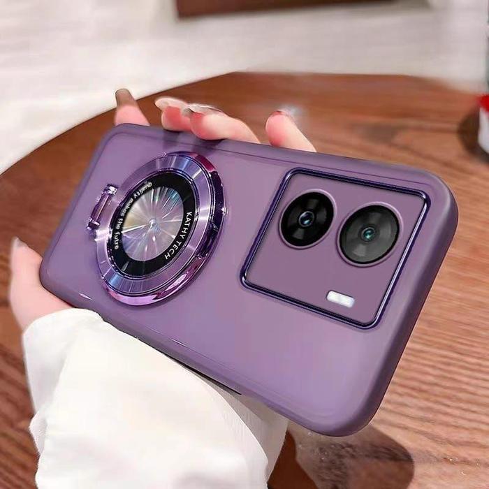 case magsafe iQOO Z7x silikon standing holder softcase