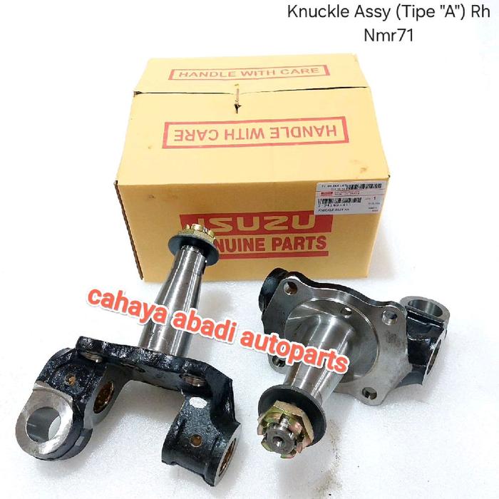 KNUCKLE ASSY / KNUCKLE KOMPLIT / ARM KNUCKLE / ISUZU NMR71 ( RH / KANAN )