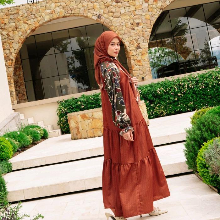 Dress Monel Original Stelin Series. Gamis Monel Terbaru. Dress Monel Eid Series