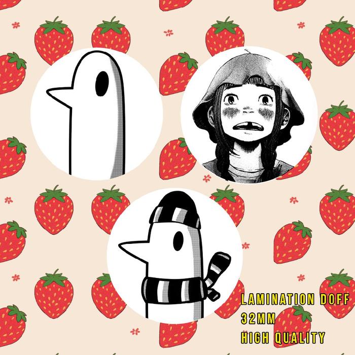 pin button pin bros peniti oyasumi punpun goodnight punpun