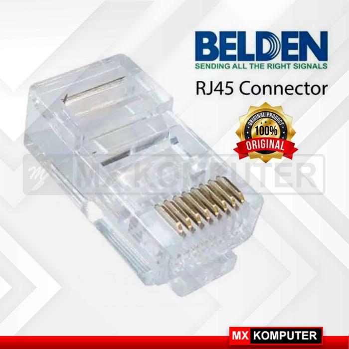 Konekor RJ45 Belden Cat 6 / Connector RJ45 Belden Cat6 - 1 Pack