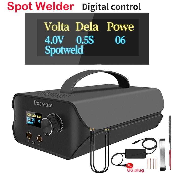 Portable Spot Welder 2.7V 3000F Capacitor LED Digital Display DIY